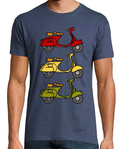 Camiseta 3 Vespas laTostadora - latostadora.com - Modalova