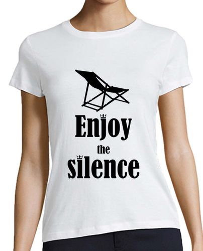Camiseta mujer disfruta el silencio dm musica - latostadora.com - Modalova