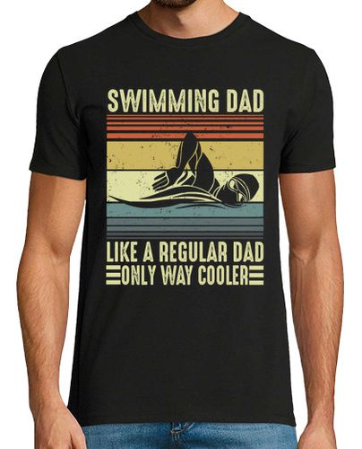 Camiseta nadar papá nadador piscina cubierta - latostadora.com - Modalova