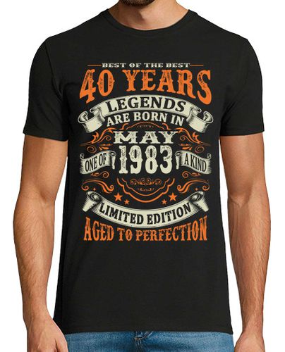 Camiseta 40 años - mayo de 1983 - latostadora.com - Modalova