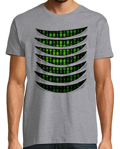 Camiseta Hombre Manga Corta Binary Code Inside laTostadora - latostadora.com - Modalova