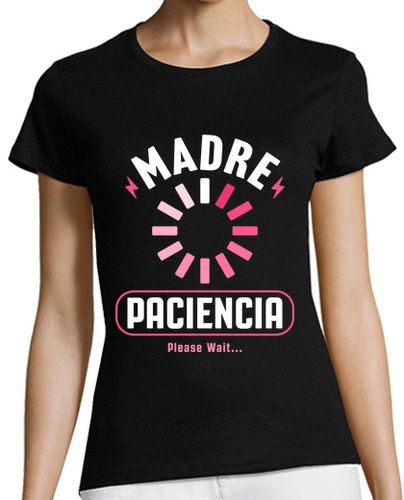 Camiseta mujer Madre Paciencia... laTostadora - latostadora.com - Modalova