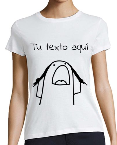 Camiseta Mujer Manga Corta Meme personalizable laTostadora - latostadora.com - Modalova