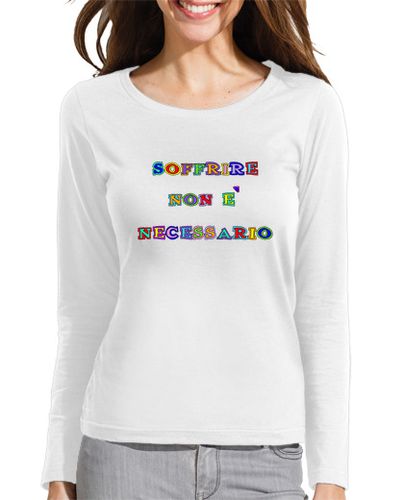 Camiseta mujer el sufrimiento es innecesario - latostadora.com - Modalova