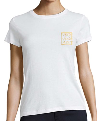 Camiseta mujer Mujer, manga corta, blanca, clásica - latostadora.com - Modalova