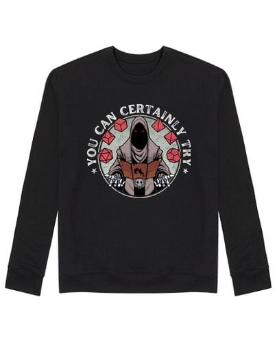 Sudadera Sin Capucha Unisex ciertamente puedes intentarlo - juego d laTostadora - latostadora.com - Modalova