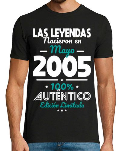 Camiseta 18 años - Leyendas Mayo 2005 - latostadora.com - Modalova