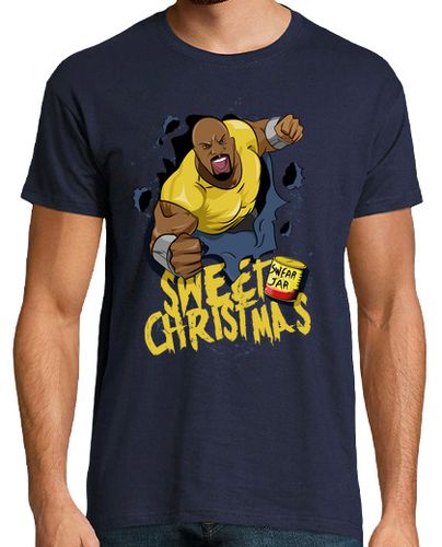Camiseta Luke Cage - Sweet Christmas - latostadora.com - Modalova