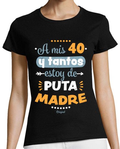 Camiseta Mujer Manga Corta 40 y tantos laTostadora - latostadora.com - Modalova