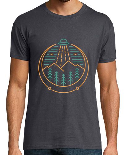 Camiseta viaje invasión ovni a la naturaleza 1 laTostadora - latostadora.com - Modalova