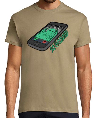 Camiseta Hombre Manga Corta La llamada de Cthulhu (chico) laTostadora - latostadora.com - Modalova