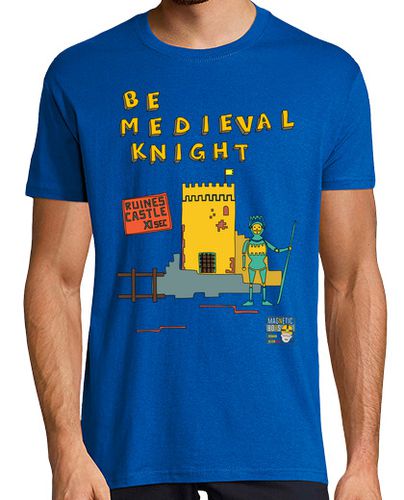 Camiseta ser caballero medieval | los hombres de manga corta - latostadora.com - Modalova
