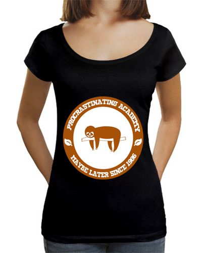 Camiseta mujer Academia de procrastinación - latostadora.com - Modalova