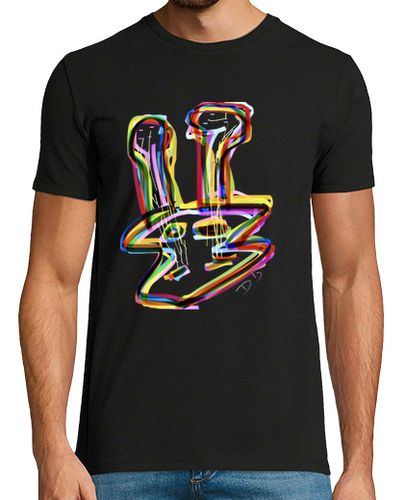 Camiseta Hombre Manga Corta Dobemola Twin Multi Guitar laTostadora - latostadora.com - Modalova