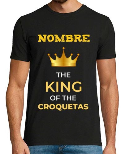 Camiseta Hombre Manga Corta The king of the croquetas personalizabl laTostadora - latostadora.com - Modalova