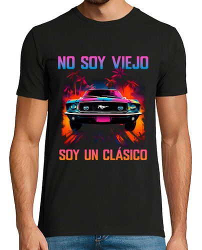 Camiseta No Soy Viejo Soy Un Clasico Mustang - latostadora.com - Modalova