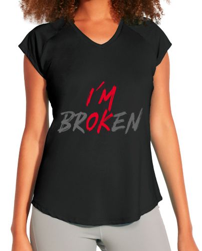 Camiseta deportiva mujer Im ok broken - latostadora.com - Modalova