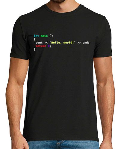 Camiseta Hola Mundo, Programación - latostadora.com - Modalova