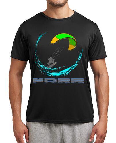 Camiseta deportiva Diseño 3117579, kitesurf - latostadora.com - Modalova
