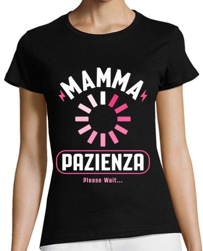 Camiseta Mujer Manga Corta Mamma Pazienza laTostadora - latostadora.com - Modalova