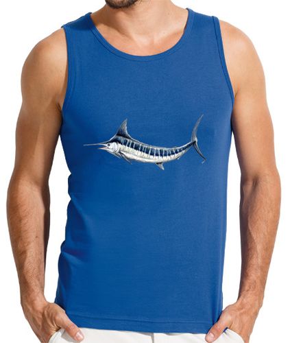 Camiseta Hombre Sin Mangas Marlin azul Hombre, sin mangas, azul royal laTostadora - latostadora.com - Modalova