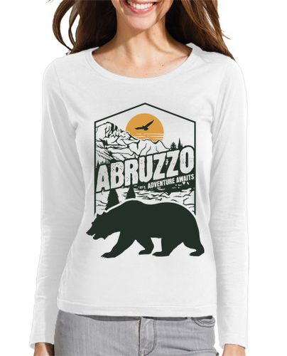 Camiseta mujer Abruzzo aventura espera oso - latostadora.com - Modalova