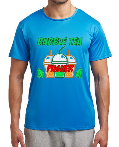 Camiseta Hombre Deportiva empujador de té de burbujas laTostadora - latostadora.com - Modalova