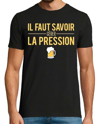 Camiseta manejar la presión broma cerveza humor - latostadora.com - Modalova