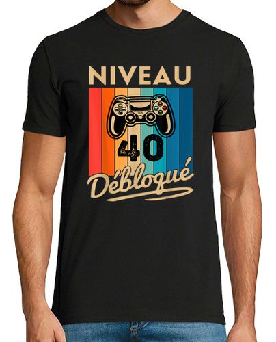 Camiseta regalo hombre 40 años cumpleaños jugador nivel 40 humor laTostadora - latostadora.com - Modalova