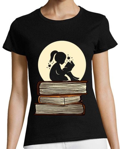 Camiseta Mujer Manga Corta Lector Desde Niño laTostadora - latostadora.com - Modalova