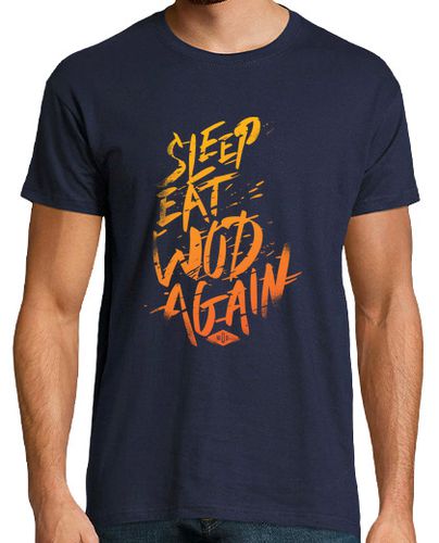 Camiseta Sleep, Eat, Wod Again vol. 2 - latostadora.com - Modalova