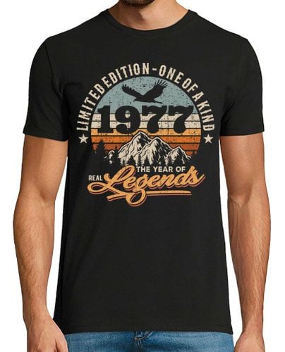 Camiseta Hombre Manga Corta 46 años - leyenda de 1977 laTostadora - latostadora.com - Modalova