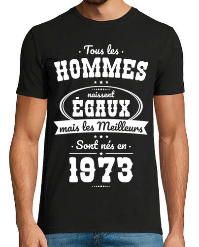 Camiseta 50 años - hombres igual mejor 1973 - latostadora.com - Modalova