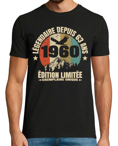 Camiseta 1960 legendario durante 63 años - latostadora.com - Modalova
