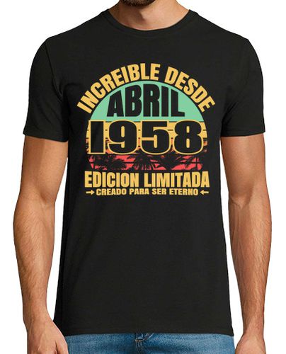 Camiseta 65 años - increible desde abril 1958 laTostadora - latostadora.com - Modalova