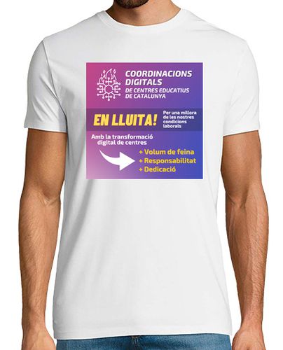 Camiseta Hombre Manga Corta Disseny reivindicacions laTostadora - latostadora.com - Modalova