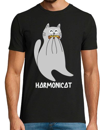 Camiseta jugador de armónica de blues, amante de los gatos armónicos - latostadora.com - Modalova