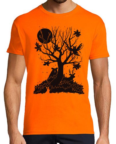 Camiseta bosque de otoño - latostadora.com - Modalova