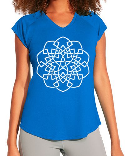 Camiseta Mujer Deportiva La Belleza del Equilibrio - blanco laTostadora - latostadora.com - Modalova