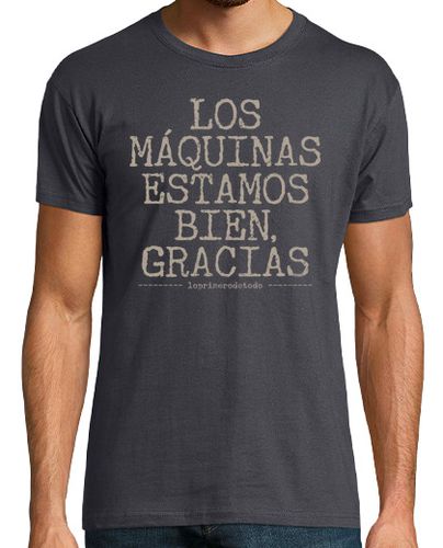 Camiseta Los Máquinas Tinta Clara - latostadora.com - Modalova