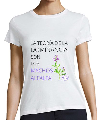 Camiseta mujer Perros. Dominancia. Machos alfalfa. By DogCalm - latostadora.com - Modalova