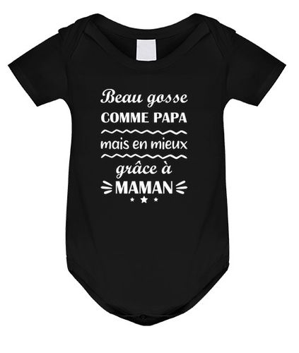 Body bebé guapo como papá mamá laTostadora - latostadora.com - Modalova