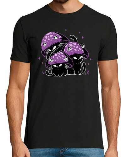 Camiseta Hombre Manga Corta gatos de setas laTostadora - latostadora.com - Modalova