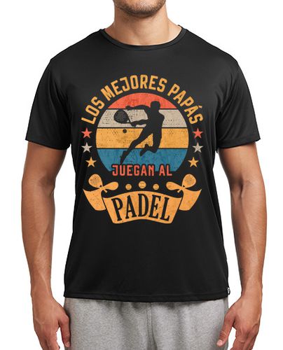Camiseta deportiva los mejores papas juegan al padel - latostadora.com - Modalova