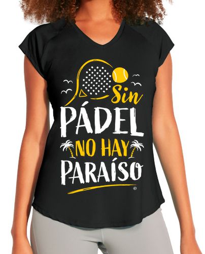 Camiseta Mujer Deportiva Sin Pádel no hay Paraíso laTostadora - latostadora.com - Modalova