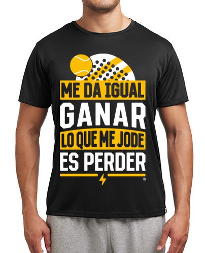 Camiseta deportiva Me da igual ganar - latostadora.com - Modalova