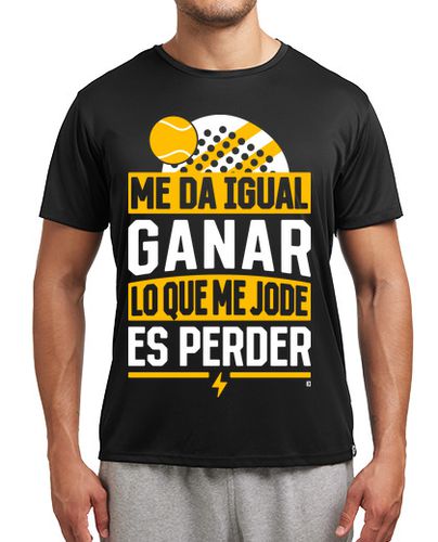 Camiseta deportiva Me da igual ganar... laTostadora - latostadora.com - Modalova