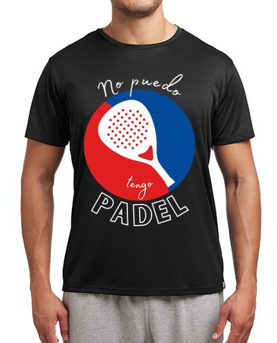 Camiseta deportiva No Puedo Tengo Padel V2 Fondo Oscuro - latostadora.com - Modalova