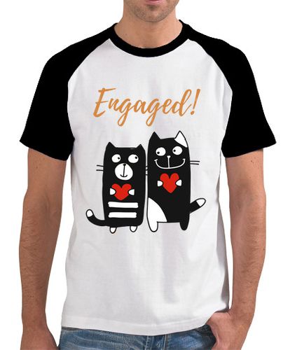 Camiseta Pareja de gatos - latostadora.com - Modalova