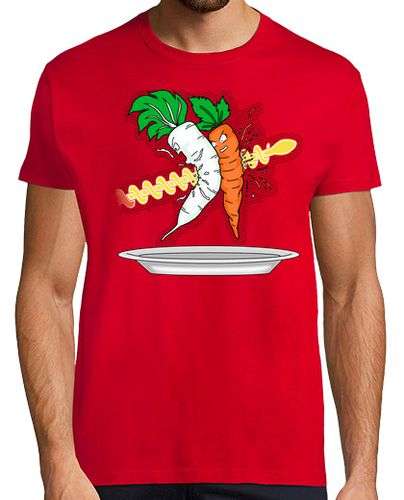 Camiseta Hombre Manga Corta makanko-ensalada !!! laTostadora - latostadora.com - Modalova